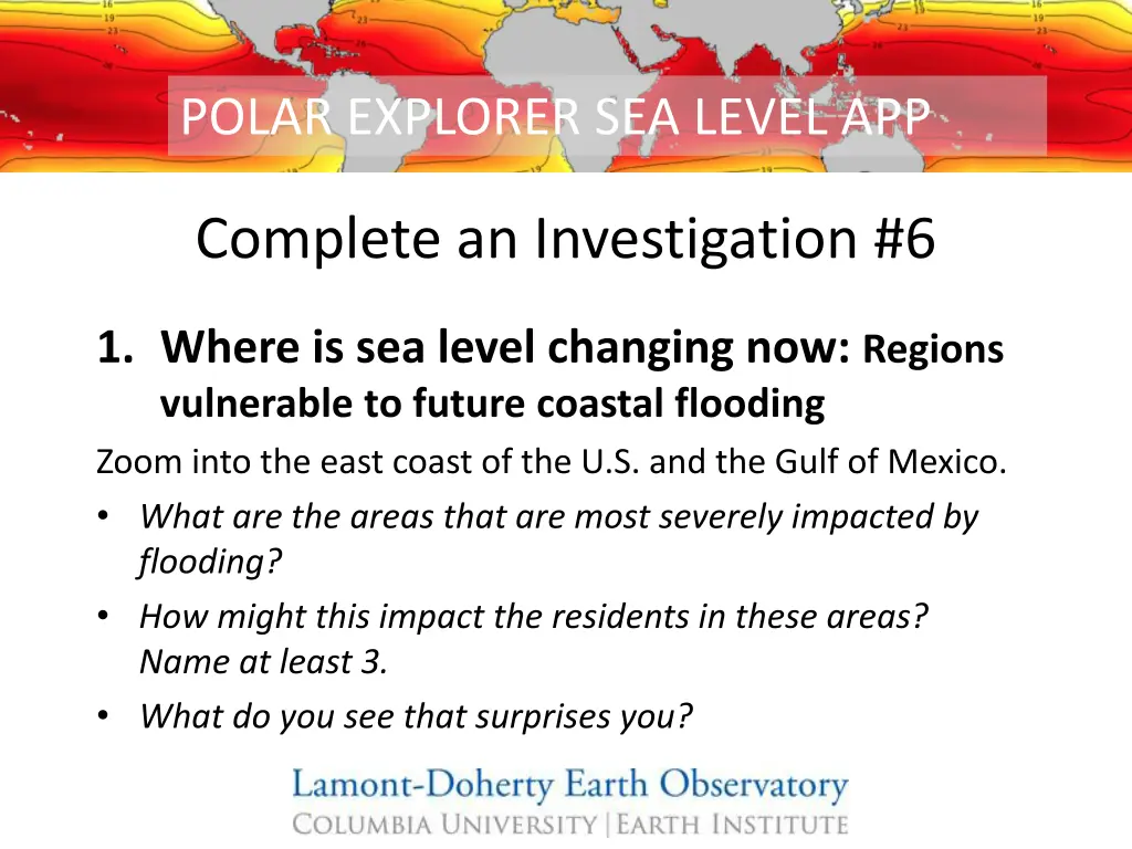 polar explorer sea level app 5