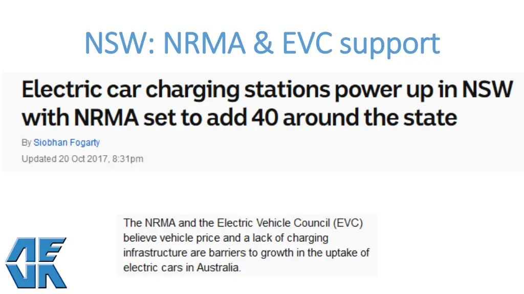 nsw nrma evc support nsw nrma evc support