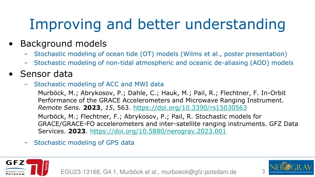 improving and better understanding 1