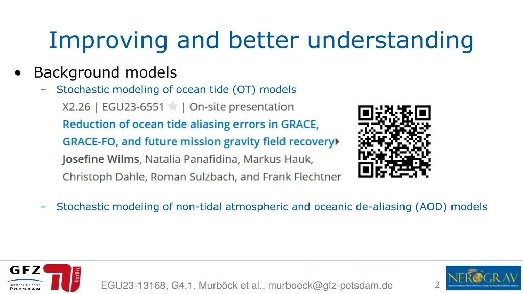 improving and better understanding