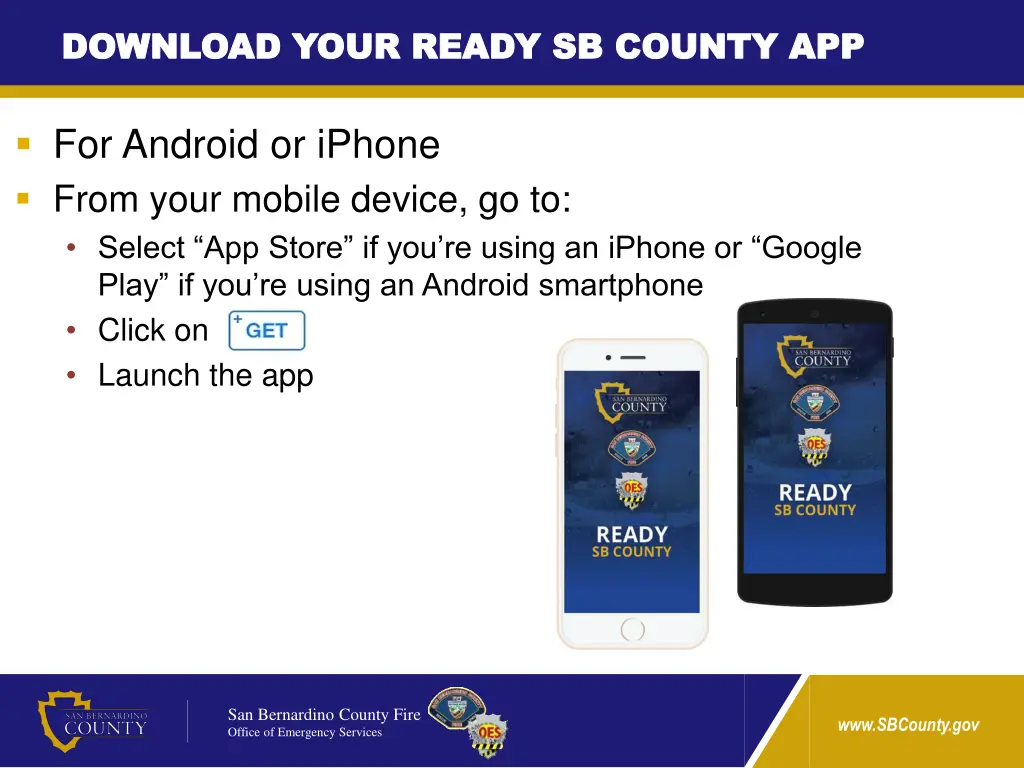 download your ready sb county app download your