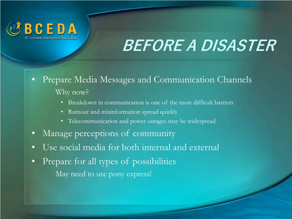 before a disaster 2