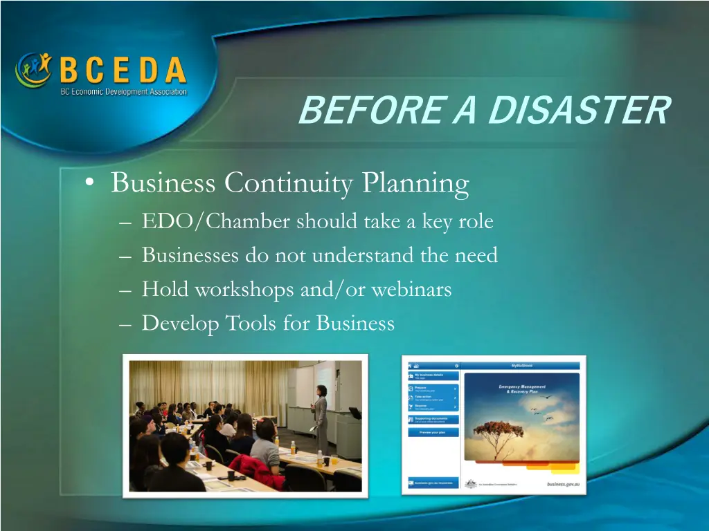 before a disaster 4