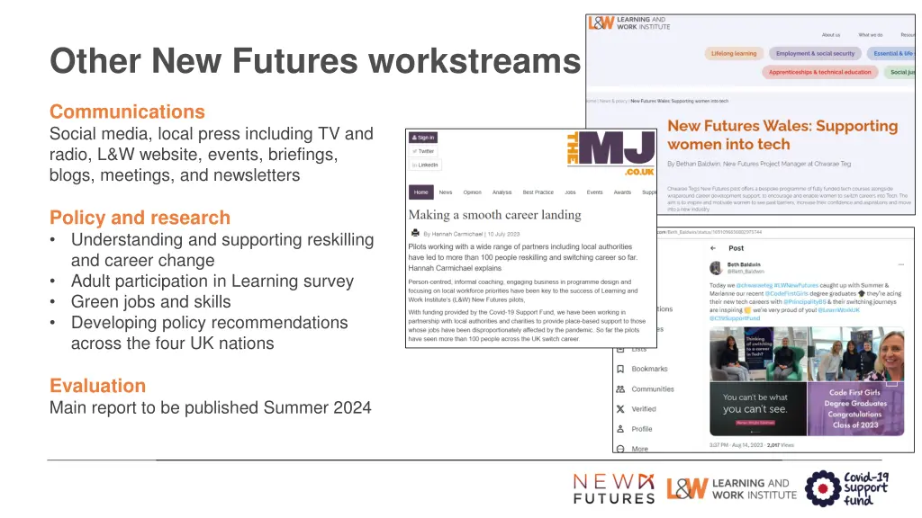 other new futures workstreams