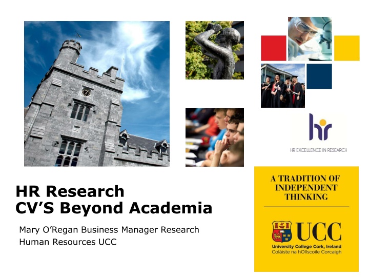 hr research cv s beyond academia