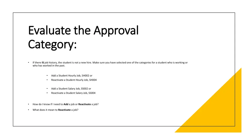 evaluate the approval evaluate the approval 1