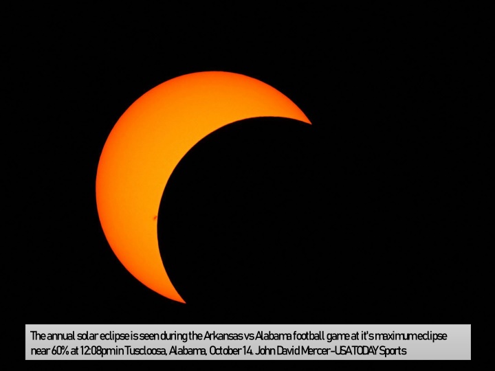 the annual solar eclipse is seen during