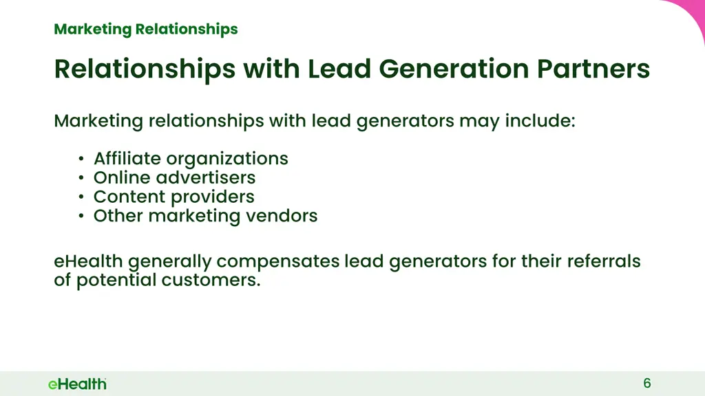 marketing relationships relationships with lead