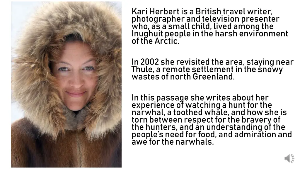kari herbert is a british travel writer