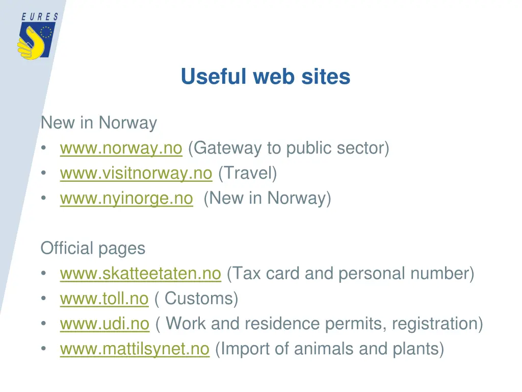 useful web sites