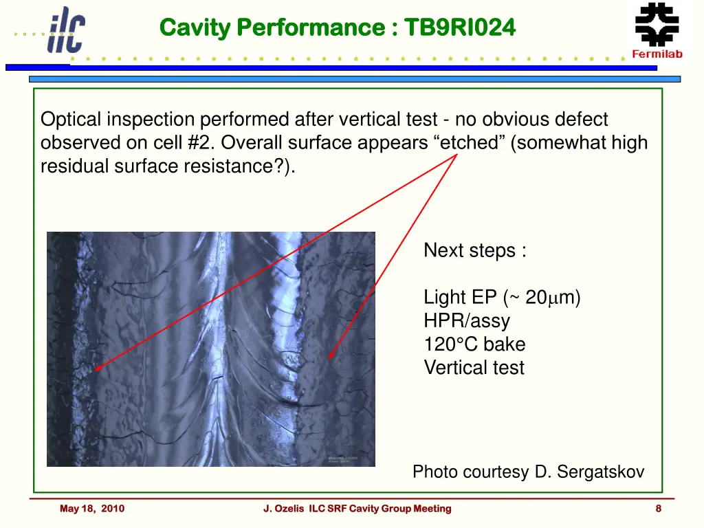 cavity performance tb9ri024 cavity performance 4