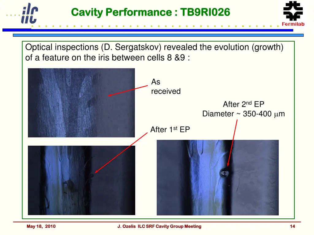 cavity performance tb9ri026 cavity performance 4
