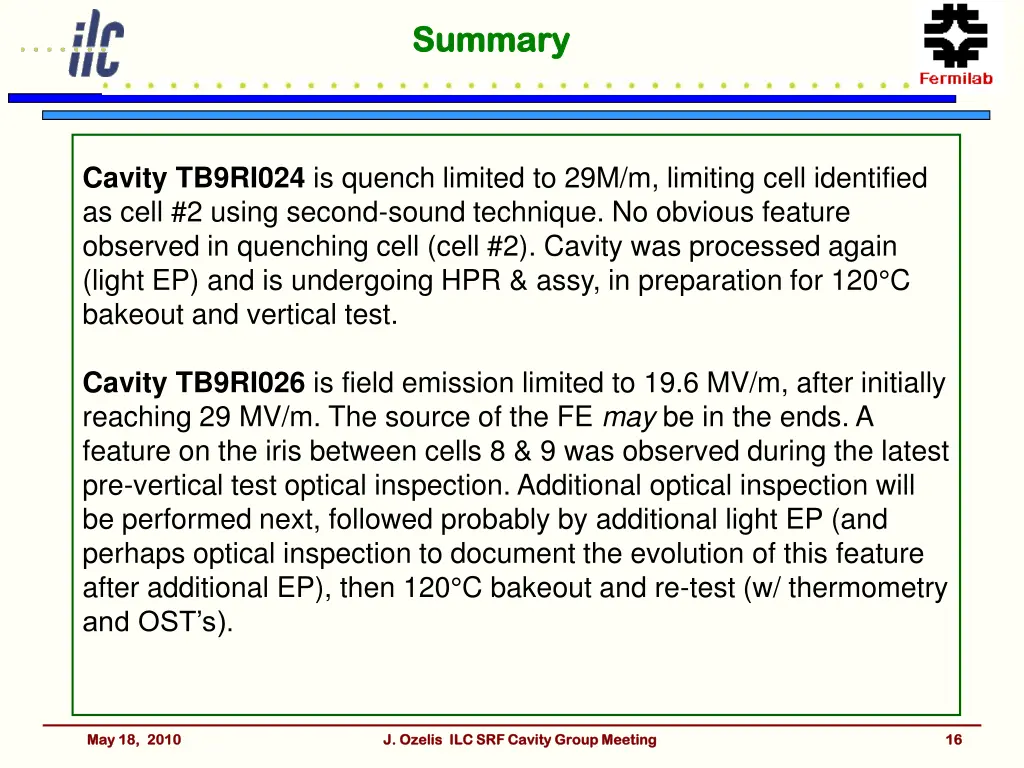 summary summary