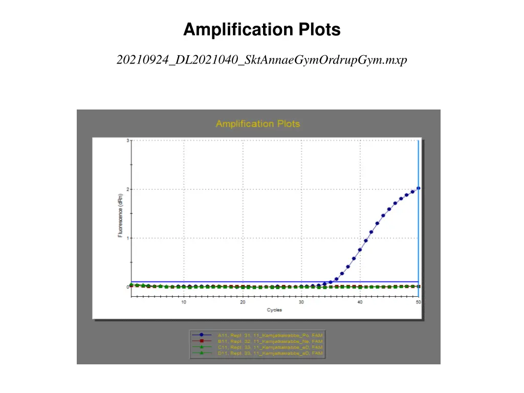amplification plots 10