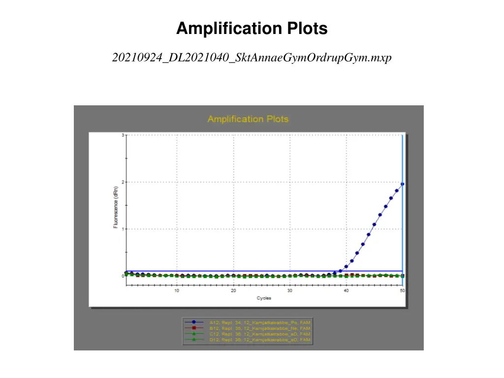 amplification plots 11