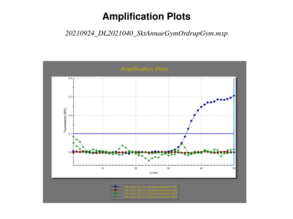 amplification plots 20
