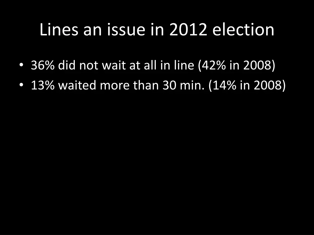 lines an issue in 2012 election 1
