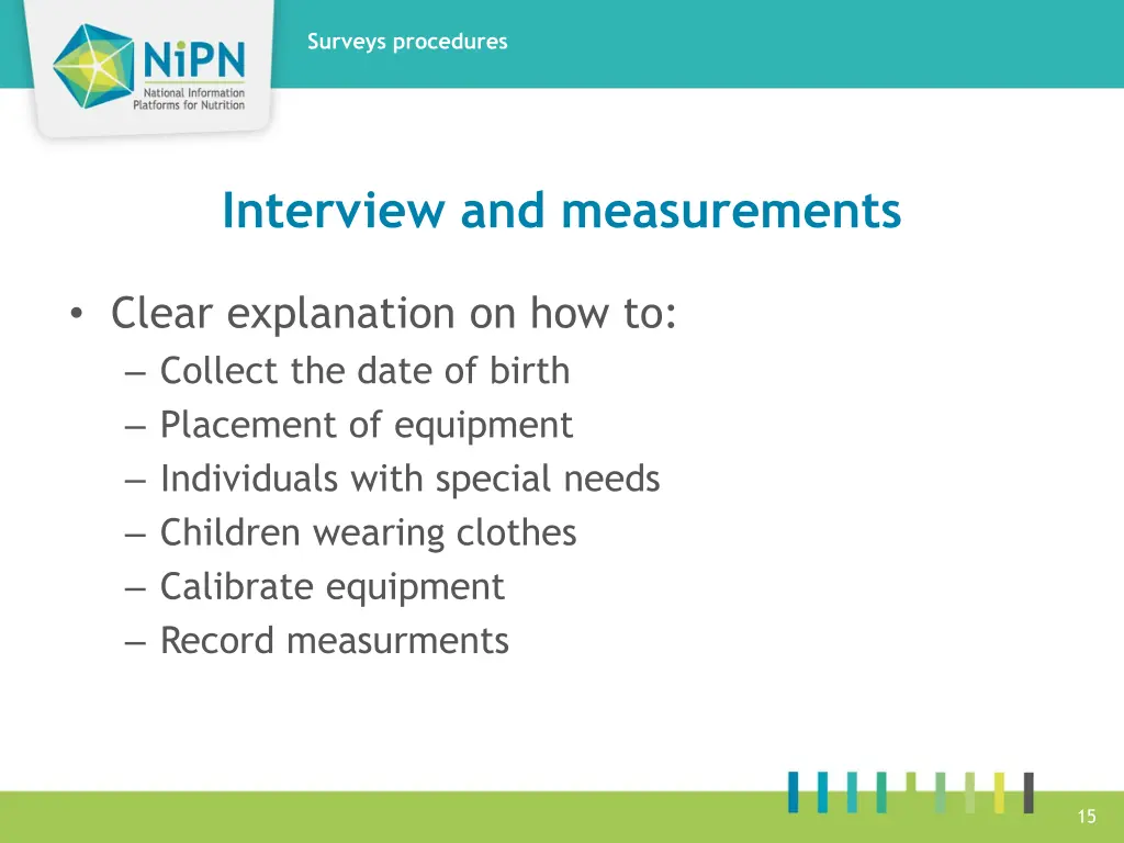 surveys procedures 11