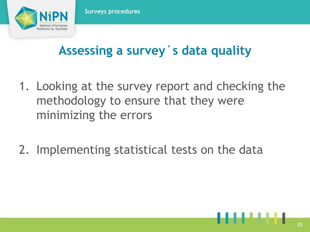 surveys procedures 15