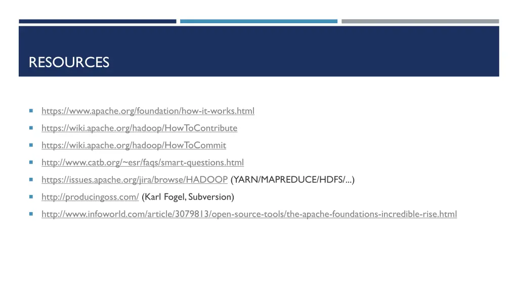 resources