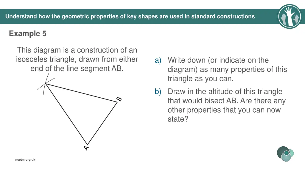 understand how the geometric properties