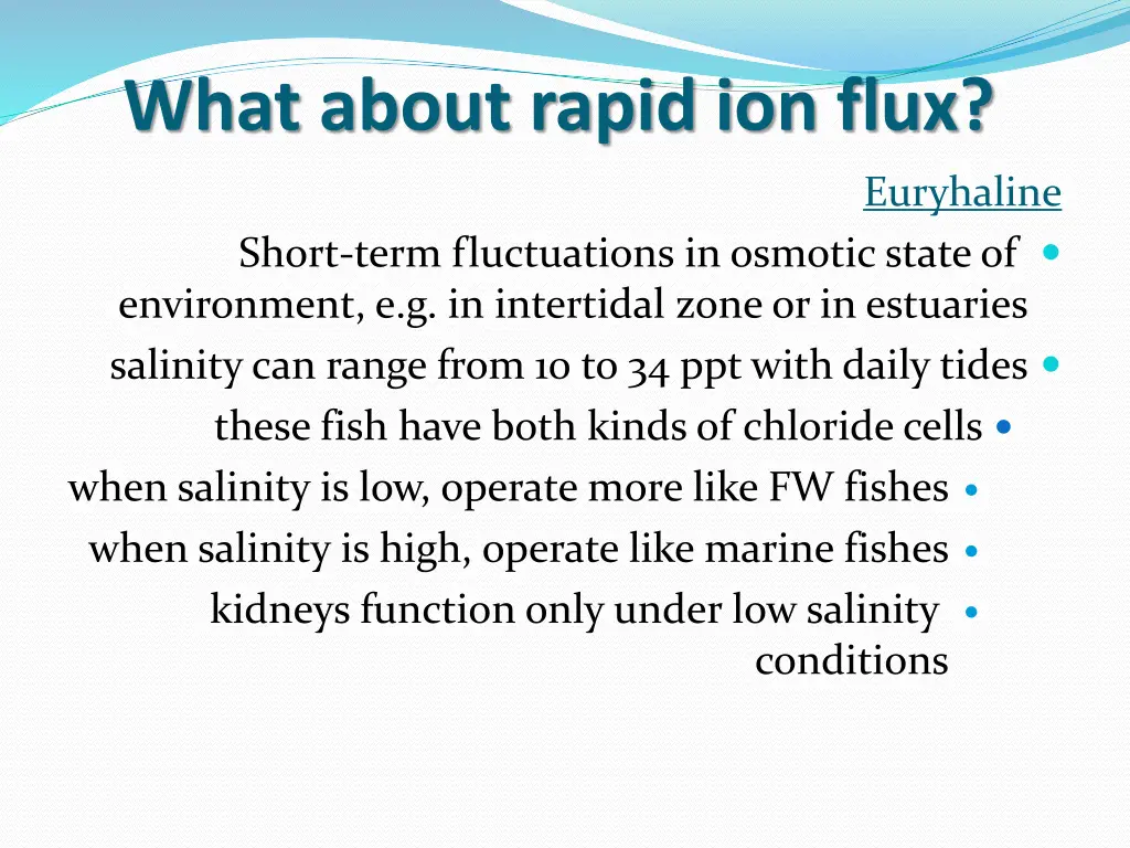 what about rapid ion flux