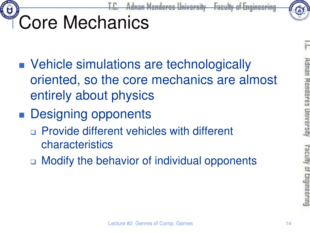 core mechanics