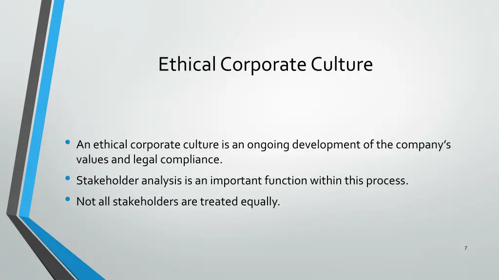 ethical corporate culture