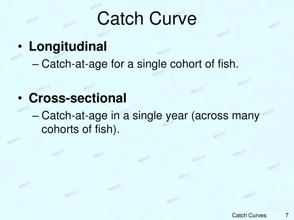 catch curve