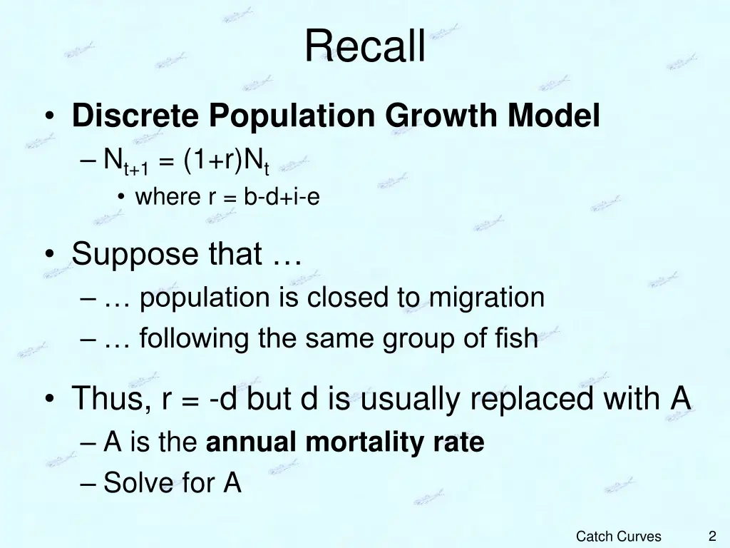 recall