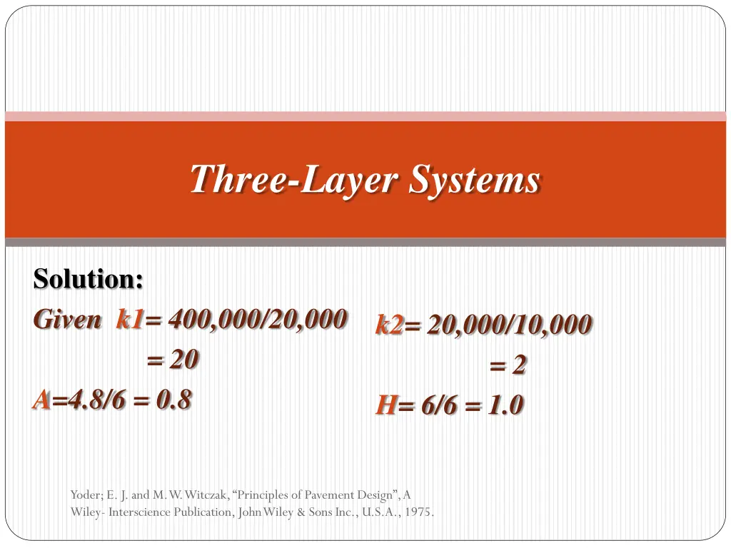 three layer systems 1
