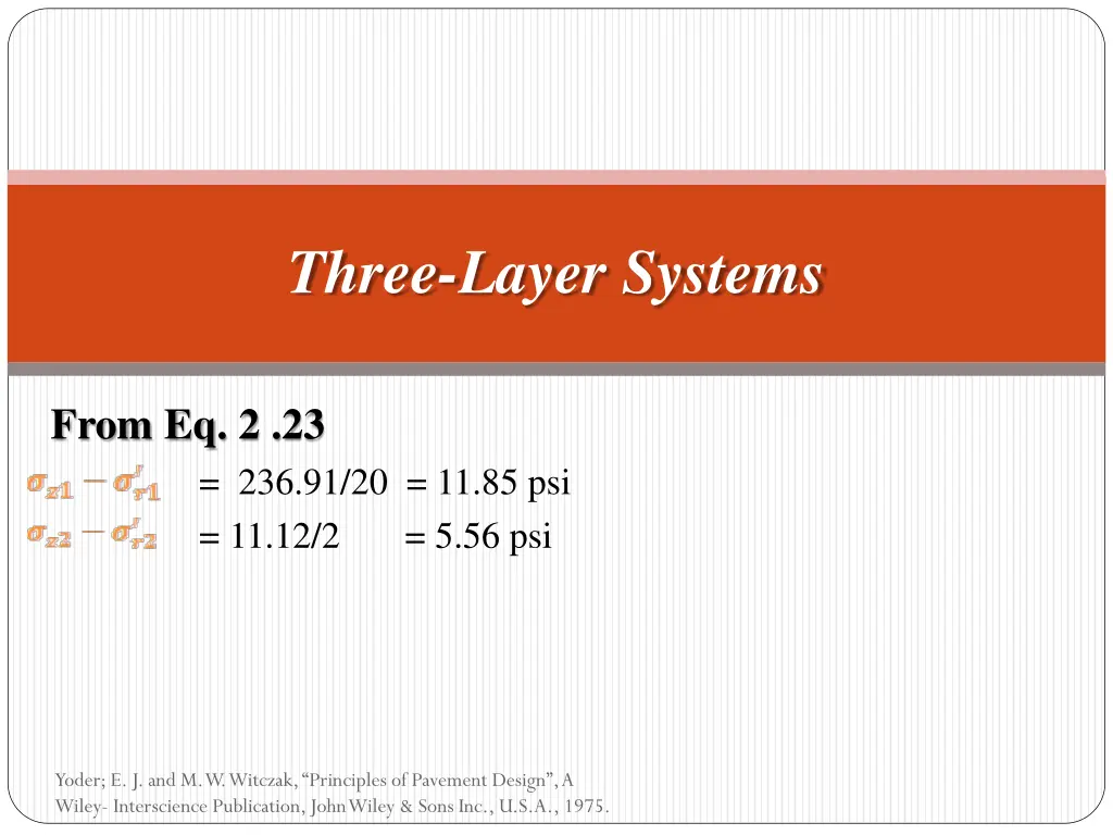 three layer systems 4