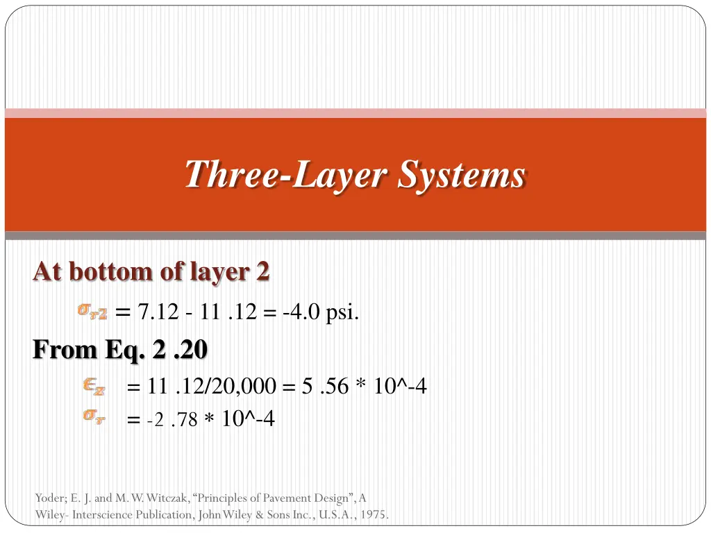 three layer systems 7