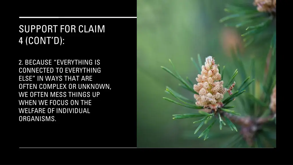 support for claim 4 cont d 3