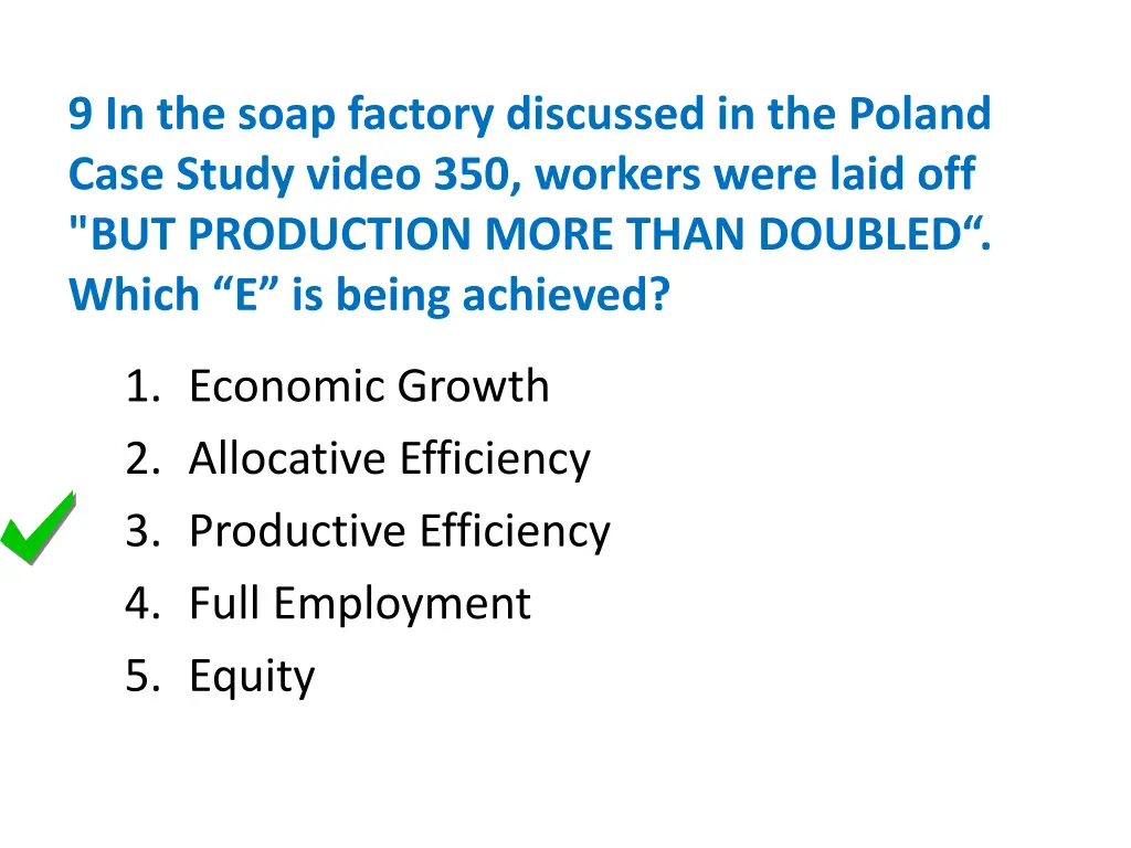 9 in the soap factory discussed in the poland 1