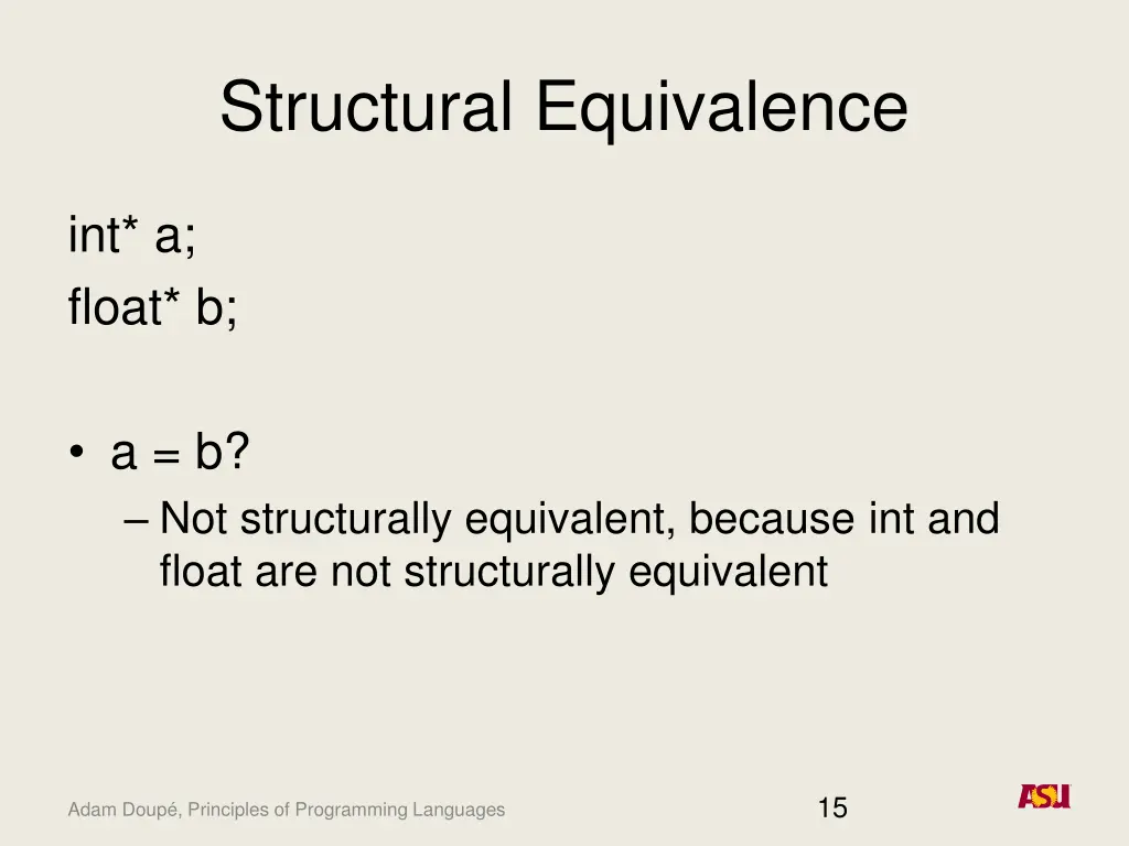 structural equivalence 1