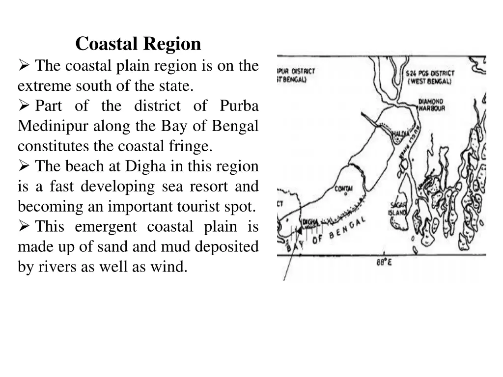 coastal region the coastal plain region