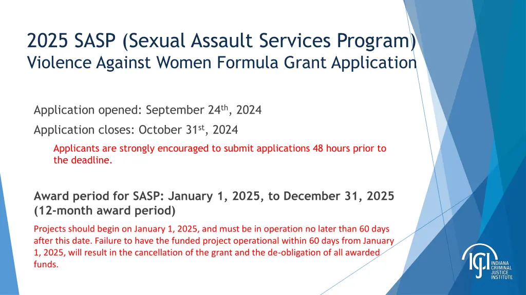 2025 sasp sexual assault services program