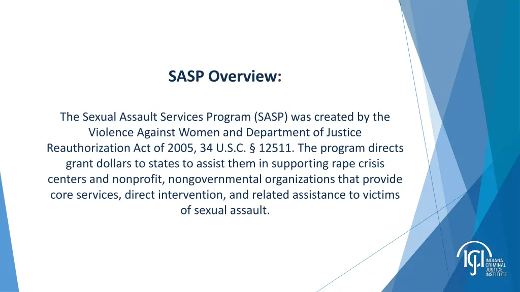 sasp overview