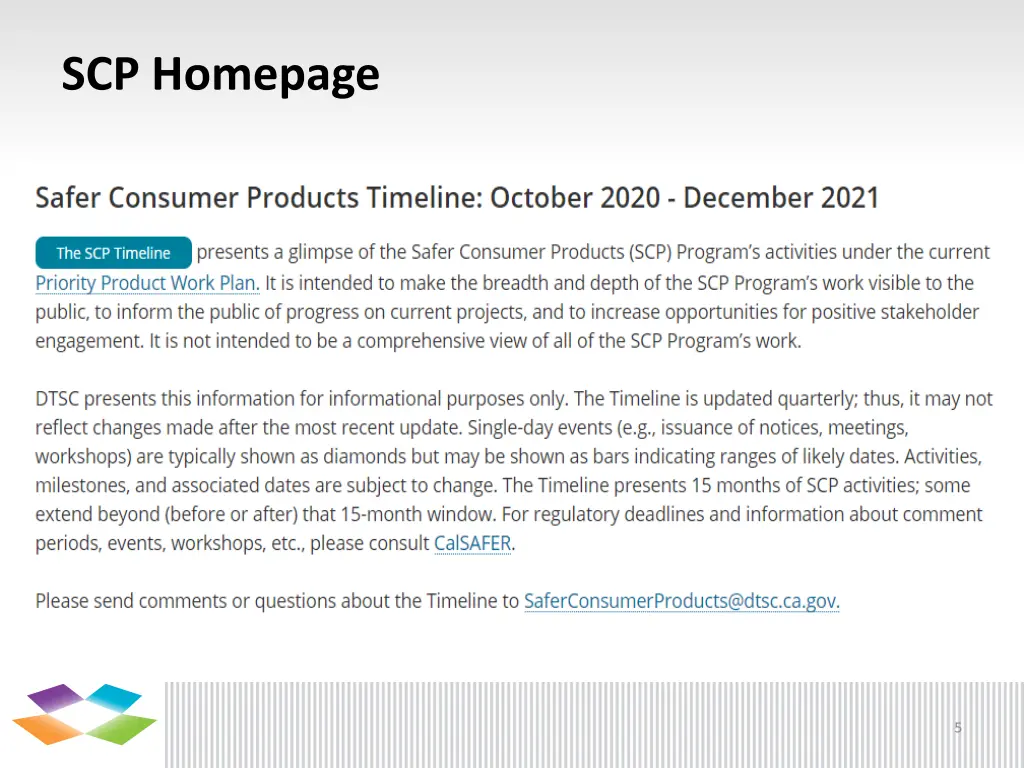 scp homepage