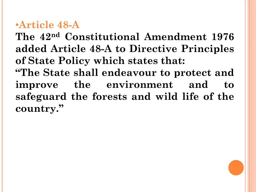 article 48 a the 42 nd constitutional amendment