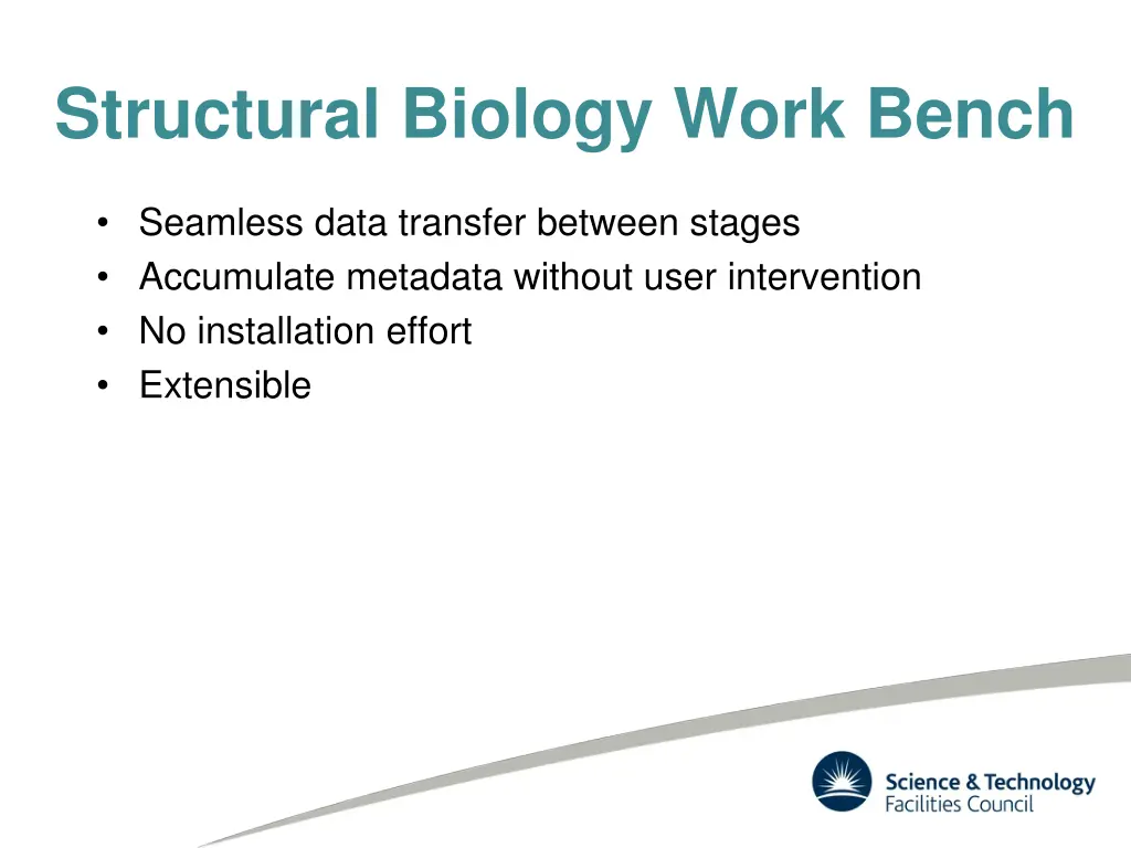 structural biology work bench