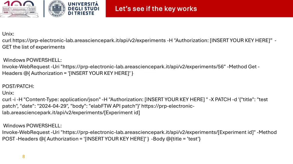 let s see if the key works