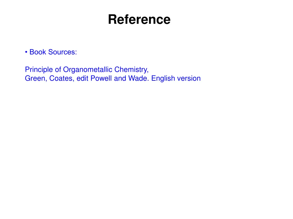 reference