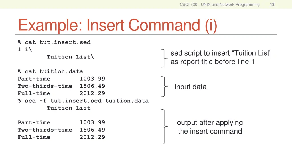 csci 330 unix and network programming 12