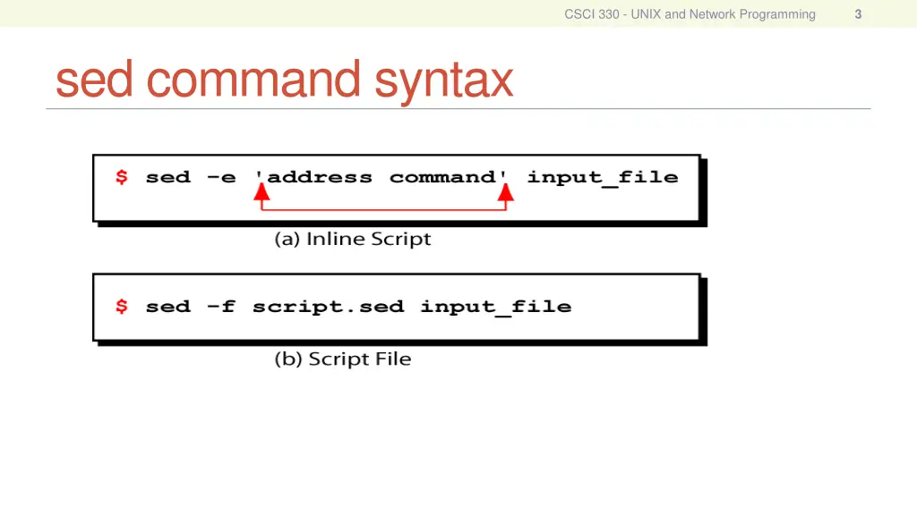 csci 330 unix and network programming 2