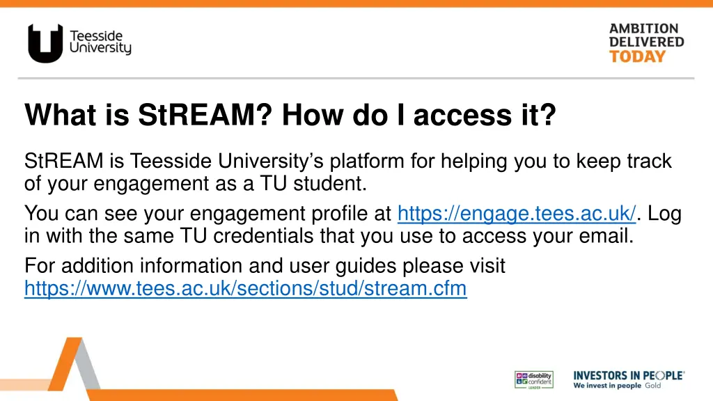 what is stream how do i access it