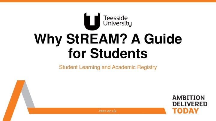 why stream a guide for students student learning