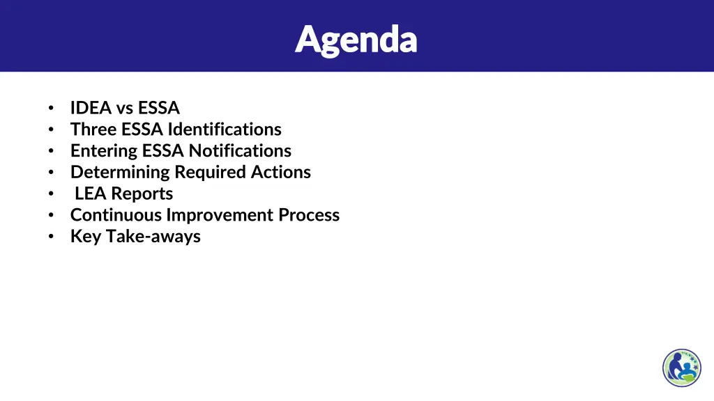 agenda agenda