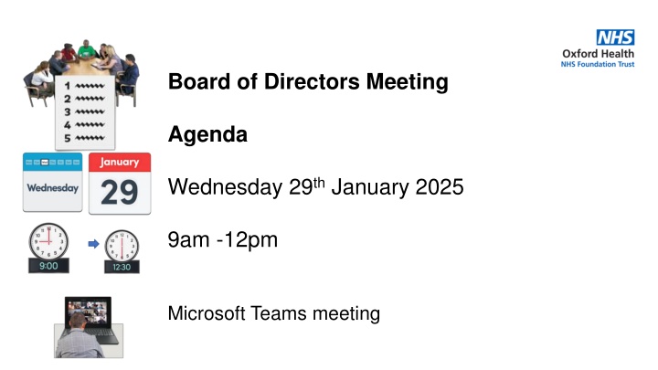 board of directors meeting